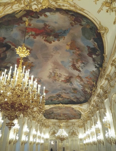 シェーンブルン宮殿の大広間